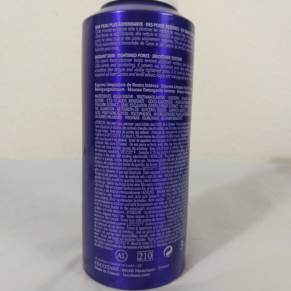 L'occitane Immortelle Precieuse Intense Cleansing Foam 150ML/5 OZ NEW - Picture 3 of 4